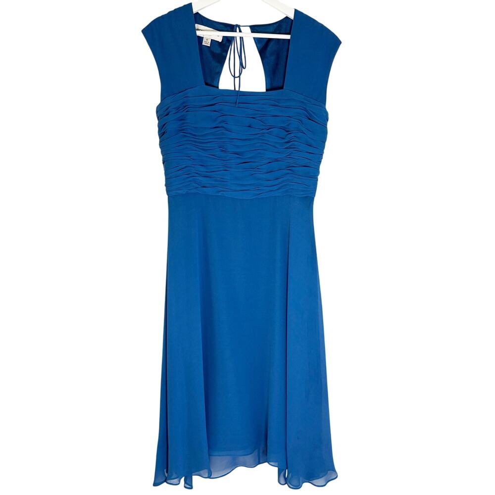 Donna Ricco Sleeveless Silk Cocktail Dress Size 10